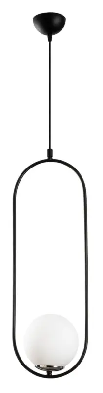 Tylko do końca tygodnia Lampa wisząca Tuiren x1 czarna