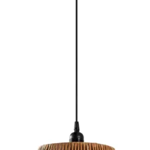 Bestseller Lampa wisząca Skawsle średnica 30 cm bambusowy klosz
