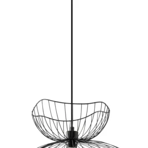 Lampa wisząca Bleriss średnica 50 cm czarna podwójna Zamów teraz