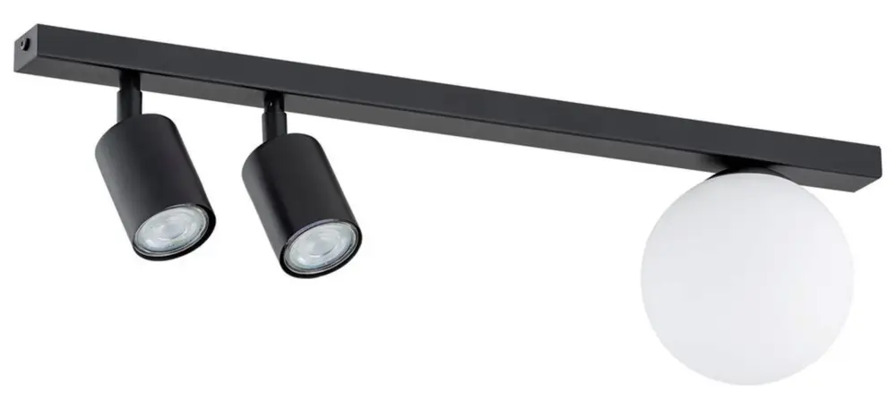 Zamów dziś Lampa sufitowa Baster czarna x3