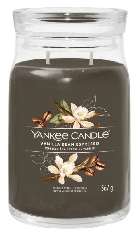 Cena promocyjna Świeca zapachowa Yankee Candle Vanilla Bean Espresso 567 g