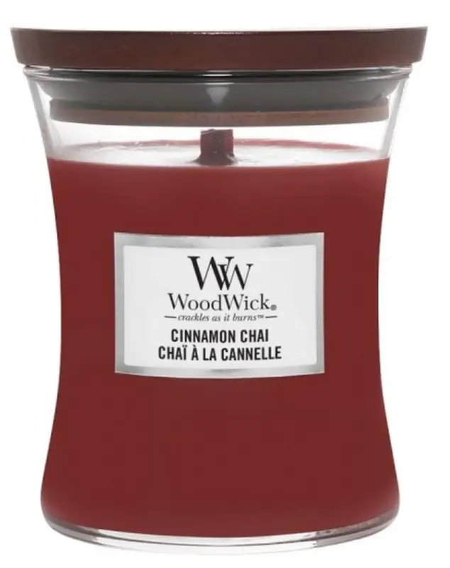 Hit sprzedaży Świeca zapachowa Woodwick Cinnamon Chai 275 g