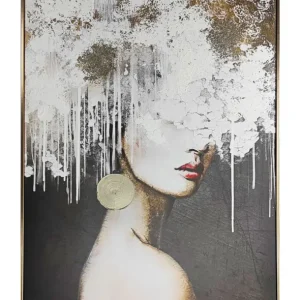 Obraz Mary 100x70 cm z ręcznie malowanymi elementami Darmowy zwrot