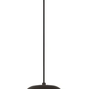 Lampa wisząca Sivani średnica 30 cm czarna Wyprzedaż