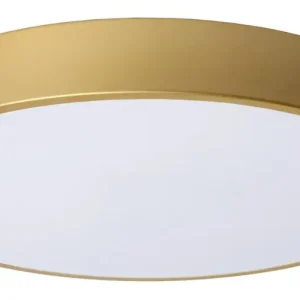 Plafon Unar LED 40 cm biało-złoty Łatwy zwrot