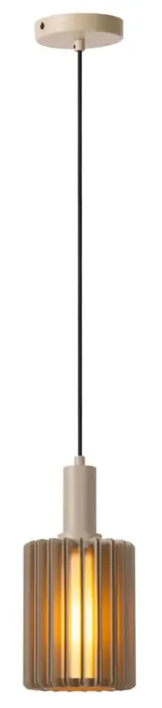 Dodaj do koszyka Lampa wisząca Lambres x1 szara