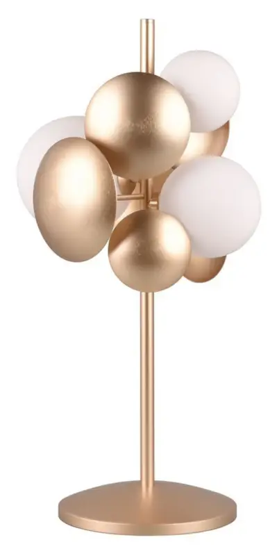 Lampa stołowa Bubble x3 złota Nowy