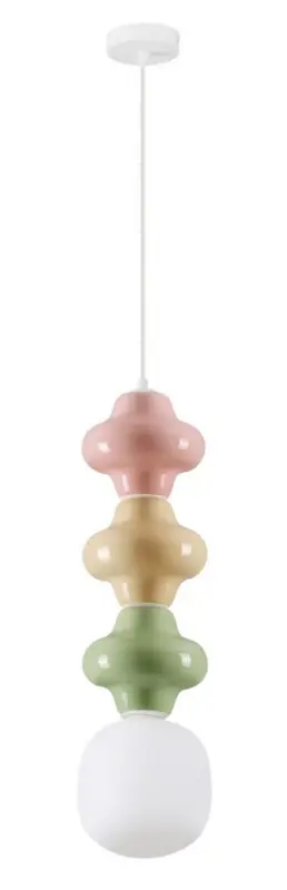 Ostatnia szansa Lampa wisząca Parive III wielokolorowa