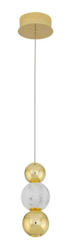 Bestseller Lampa wisząca Beance II LED złota