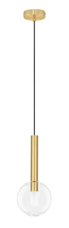 Kup online Lampa wisząca Apolnes x1 złota