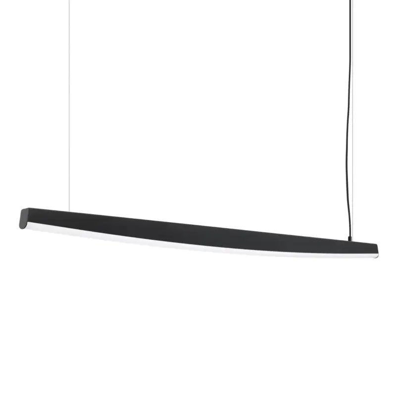 Wybór klientów Lampa wisząca Jorun LED 150 cm czarna 3000K