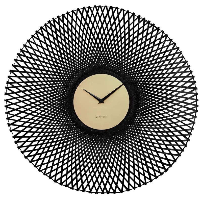 Zegar ścienny Bamboo 60 cm czarny Cena promocyjna