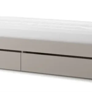 Łóżko młodzieżowe rozsuwane Woow z dwiema szufladami 205-248 cm clay grey Zamów teraz