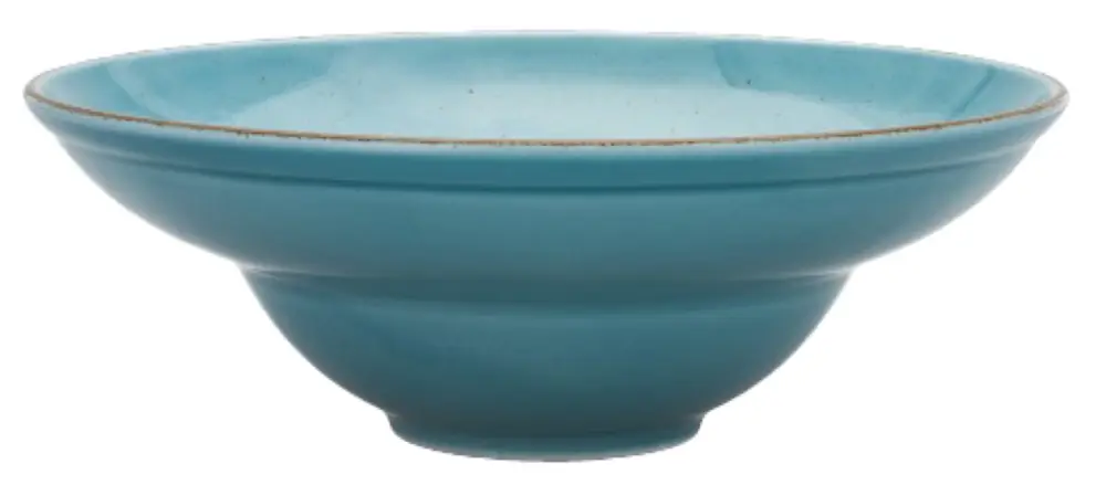 Talerz głęboki do pasty porcelanowy Art. 26 cm niebieski Obniżka ceny