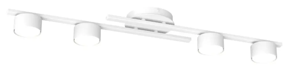 Lampa sufitowa Fragment x4 biała Wysoka jakość