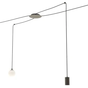 Lampa sufitowa Fuji x4 czarna Super okazja