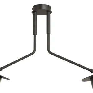 Lampa sufitowa Mizu x2 czarna Cena promocyjna