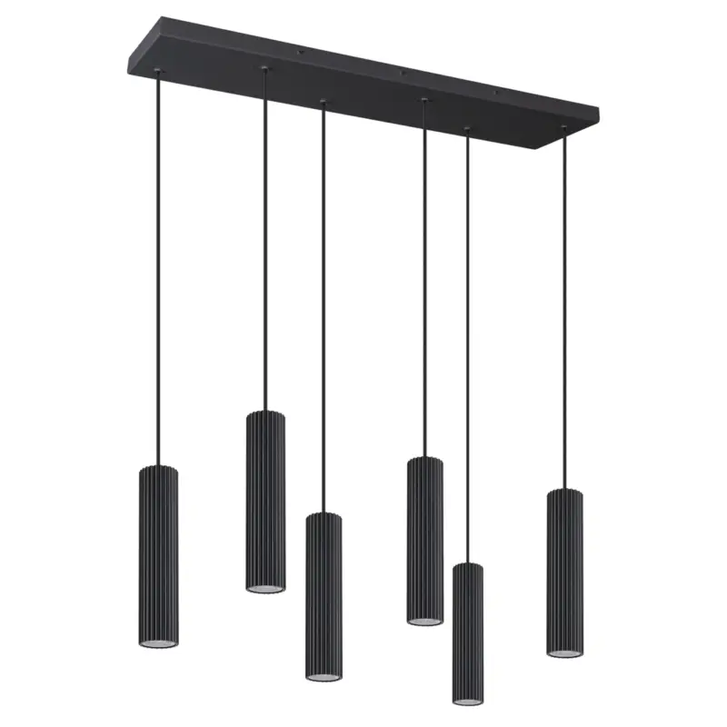 Darmowa dostawa Lampa wisząca Smart Ivar 6L czarna LED barwa ciepła