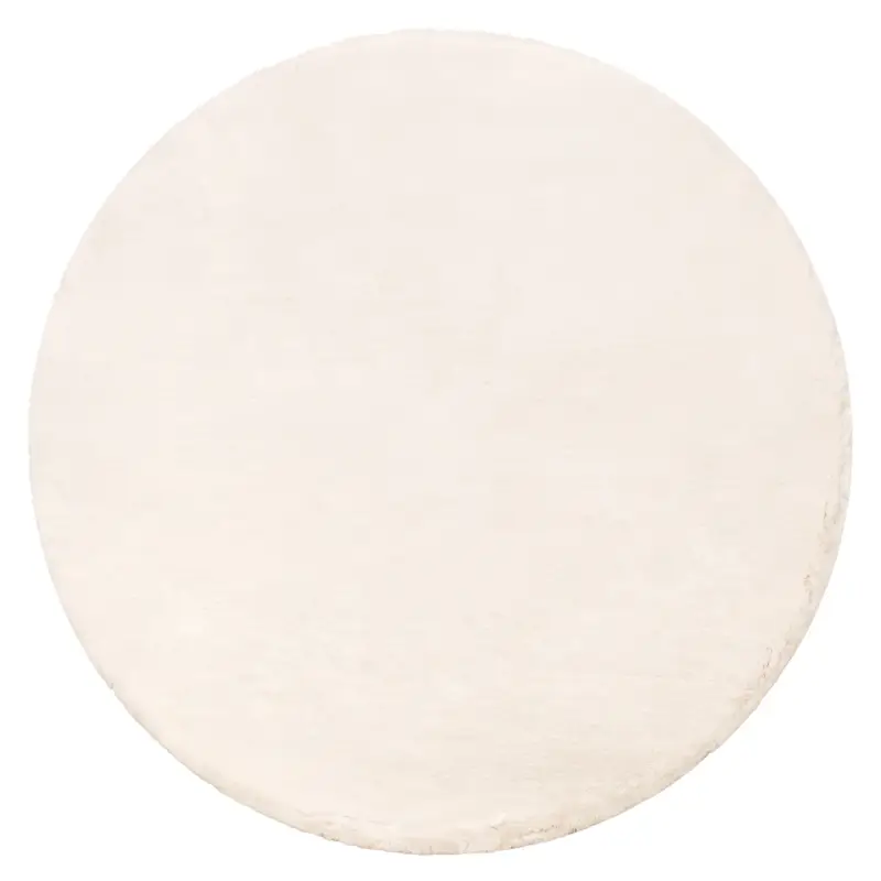 Dywan Teddy New ⌀120 cm beżowy Premium