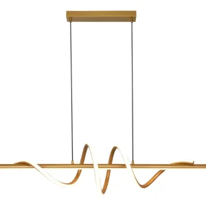 Lampa wisząca Velenne złota Super okazja