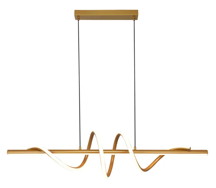 Lampa wisząca Velenne złota Super okazja
