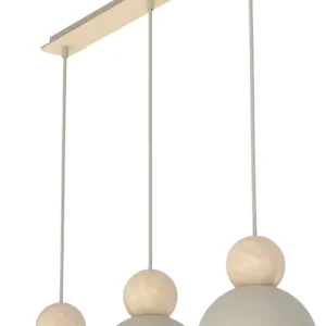 Lampa wisząca Kaki x3 mokka Darmowy zwrot