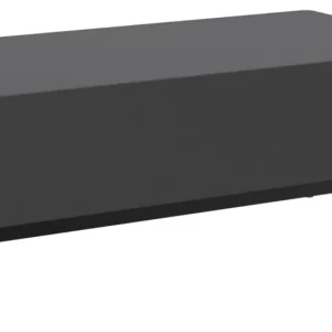 Ława kawowa Olio z dwiema klapami 100x53 cm czarna Oferta czasowa