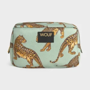 Nowość WOUF kosmetyczka podróżna Emerald Leopard 20 x 9,5 x 13 cmkolor multicolor TT260002