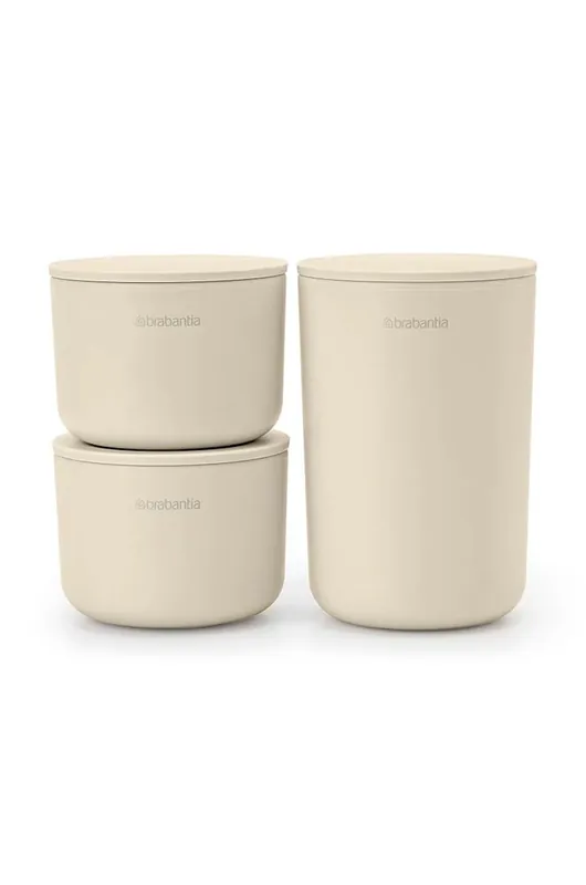 Brabantia zestaw pojemników do przechowywania z pokrywkami 3-pack Zamów teraz