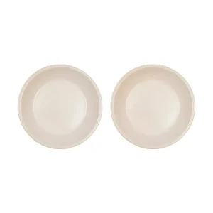 OYOY zestaw talerzy głębokich Yuka 19 cm 2-packkolor beżowy Tani