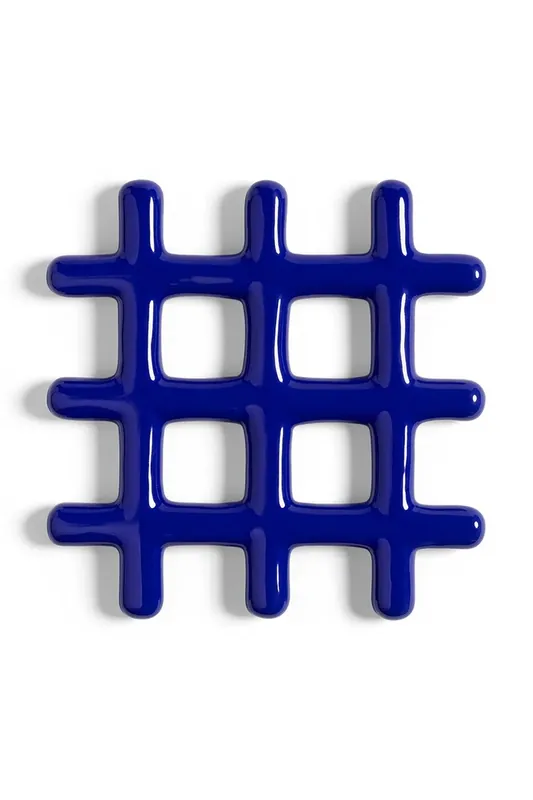 Tylko dziś &k amsterdam podstawka pod gorące naczynia grid bluekolor granatowy