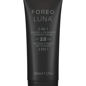 Łatwy zwrot FOREO pianka do mycia twarzy 2 w1 dla mężczyzn LUNA™ 2-in-1 Shaving + Cleansing Foaming Cream 100 ml