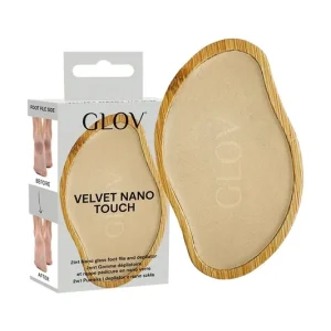 GLOV pumeks i depilator z nano szkła VELVET NANO TOUCH - 2in1kolor brązowy Obniżka ceny