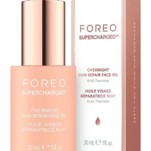 FOREO olejek naprawczy do twarzy na noc SUPERCHARGED Overnight Skin Repair Face Oil 30mL Bestseller