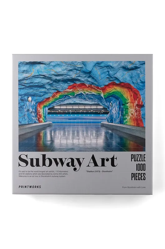 Tylko do końca tygodnia Printworks puzzle Subway Art Rainbow 1000 elementów