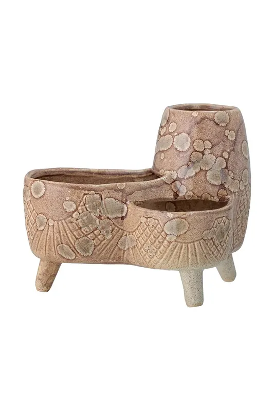 Okazja Bloomingville kwietnik Shaya 21,5 x 17 x 15 cmkolor beżowy