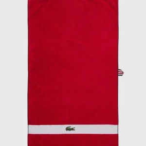 Lacoste mały ręcznik bawełniany L Casual Rouge 55 x 100 cmkolor czerwony 0 Kup teraz