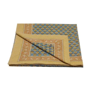 Popularny Doing Goods narzuta bawełniana Blue Emma 220 x 140 x 0,20 cmkolor multicolor