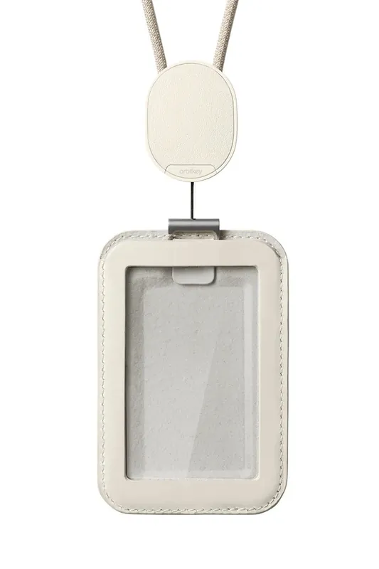 Orbitkey uchwyt do karty id ze smyczą Card Holder Pro 56 x 7 x 0,9 cmkolor beżowy Sprawdź teraz
