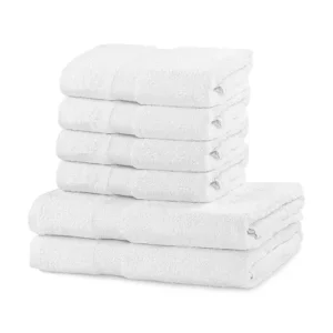 home & lifestyle komplet ręczników od 50 do 140 cm 6-packkolor biały 0 Bezpieczna płatność