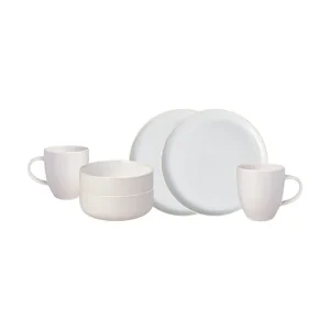 Villeroy & Boch zestaw śniadaniowy dla 2 os. Crafted Cotton 6-packkolor beżowy Ograniczona ilość