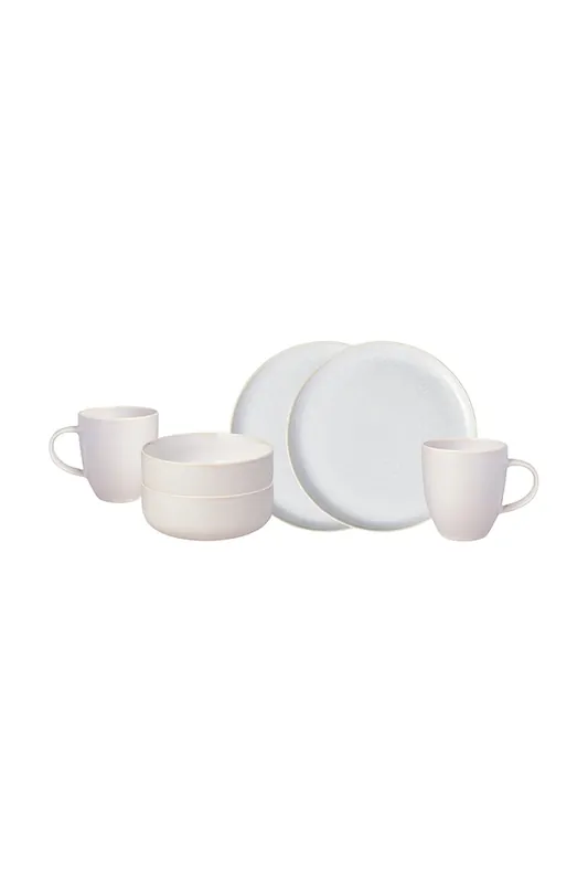 Villeroy & Boch zestaw śniadaniowy dla 2 os. Crafted Cotton 6-packkolor beżowy Ograniczona ilość