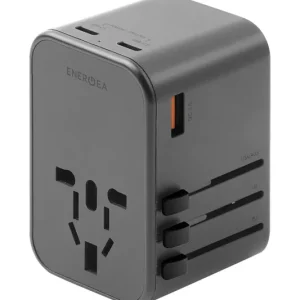 Taniej Energea ładowarka sieciowa GaN65 USB-C PD 65W + PPS 55Wkolor szary TWA-GAN65-GUN