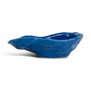 Byon talerz dekoracyjny Oyster 13 x 8 cmkolor niebieski Szybka dostawa