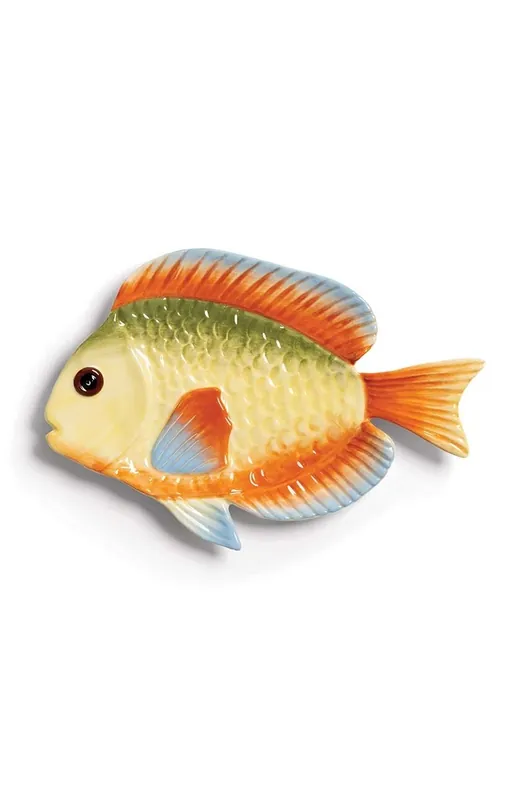 &k amsterdam talerz Plate Fish Rainbow Promocja