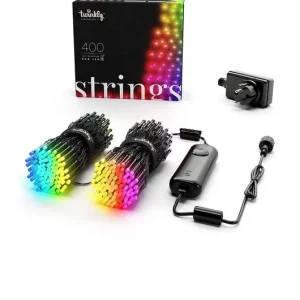 Twinkly inteligentne lampki choinkowe Strings 400 LED RGB 32mb Oferta limitowana