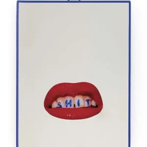 Seletti lustro ścienne Small Shit 17,5 x 23 cm Oferta