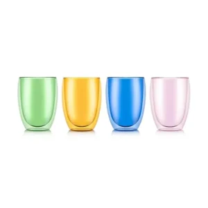Bezpieczna płatność Bodum zestaw szklanek ze szkła borokrzemianowego 0,35 l4559-881-MOMA
