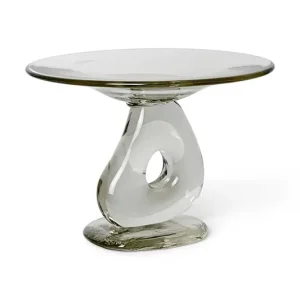Darmowy zwrot ferm LIVING patera dekoracyjna Damo Glass Centrepiece 21 cmkolor transparentny