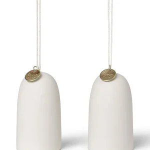 Ferm Living dekoracja świąteczna Bell Ceramic Ornaments 2-pack Szybka wysyłka